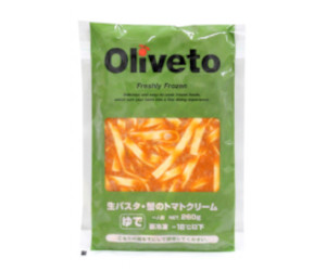 Oliveto　生パスタ 蟹のトマトクリーム