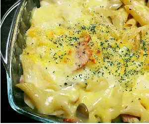 市販のカルボナーラで簡単グラタン