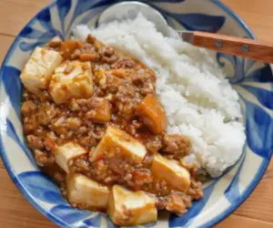 麻婆カレー豆腐